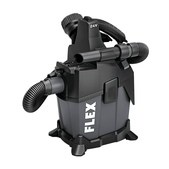 FLEX FX5221 - Z 1.6 Gallon Wet/Dry Vacuum (Tool Only) - Lined Out FLEX FX5221 - Z 1.6 Gallon Wet/Dry Vacuum (Tool Only)Vacuums