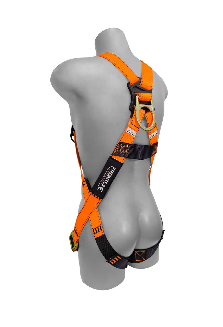 Frontline 100VMB Combat Economy Series Full Body Harness (Uni) Universal - Lined Out Frontline 100VMB Combat Economy Series Full Body Harness (Uni) UniversalWork Safety Harnesses