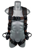 Frontline 105CFTB Combat Vest Style Harness with Front Side D - Rings and Suspension Trauma Straps 2X/3X - Lined Out Frontline 105CFTB Combat Vest Style Harness with Front Side D - Rings and Suspension Trauma Straps 2X/3XWork Safety Harnesses