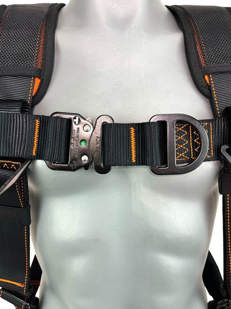 Frontline 105CFTB Combat Vest Style Harness with Front Side D - Rings and Suspension Trauma Straps Universal - Lined Out Frontline 105CFTB Combat Vest Style Harness with Front Side D - Rings and Suspension Trauma Straps UniversalWork Safety Harnesses