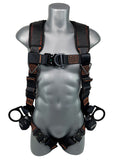 Frontline 105CFTB Combat Vest Style Harness with Front Side D - Rings and Suspension Trauma Straps Universal - Lined Out Frontline 105CFTB Combat Vest Style Harness with Front Side D - Rings and Suspension Trauma Straps UniversalWork Safety Harnesses