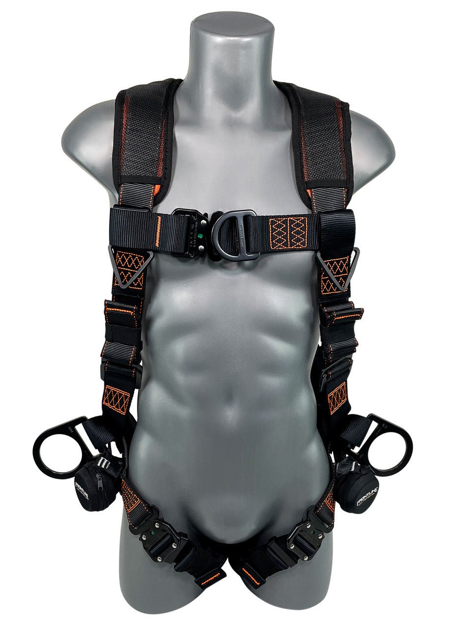 Frontline 105CFTB Combat Vest Style Harness with Front Side D - Rings and Suspension Trauma Straps Universal - Lined Out Frontline 105CFTB Combat Vest Style Harness with Front Side D - Rings and Suspension Trauma Straps UniversalWork Safety Harnesses
