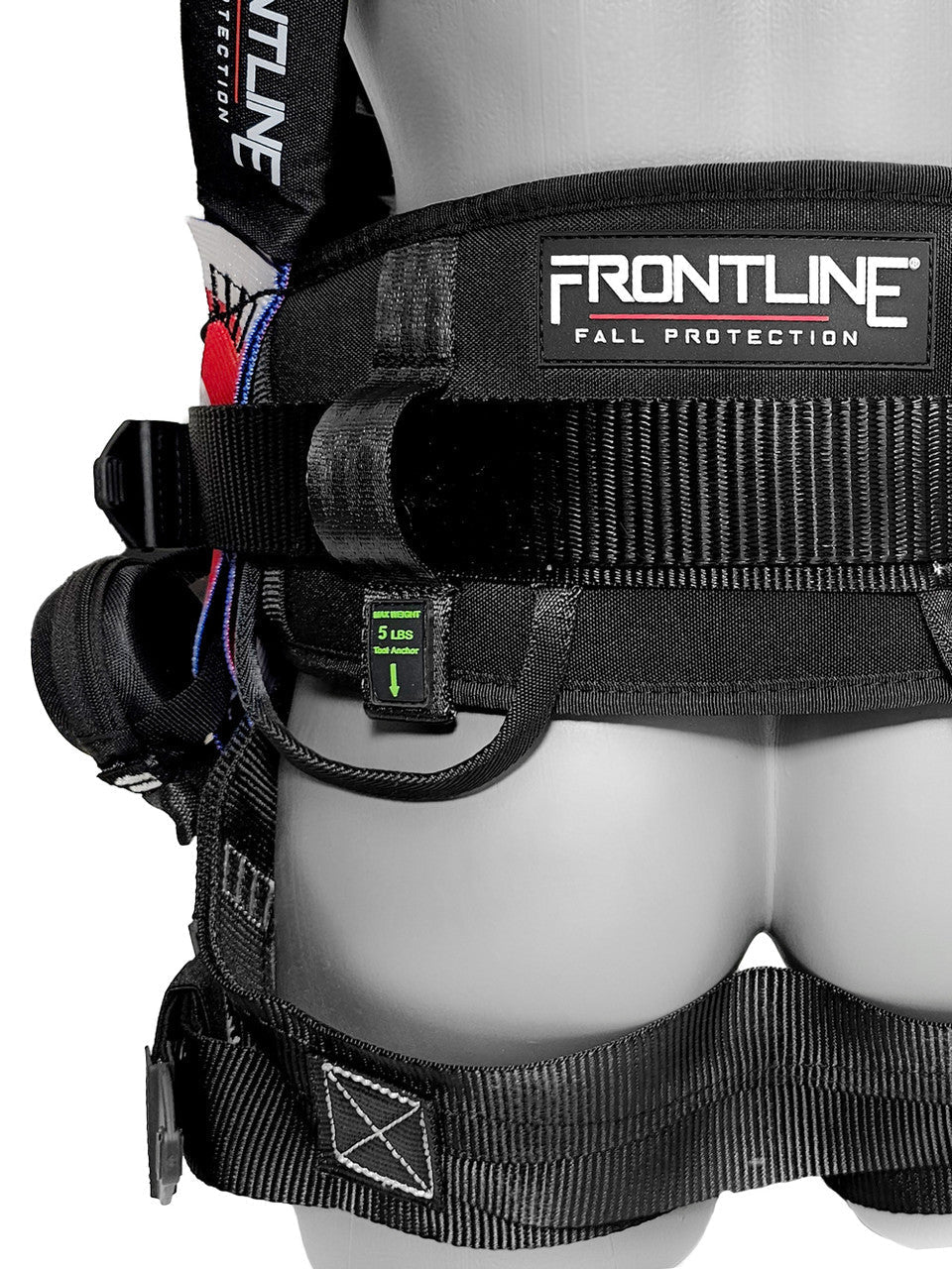 Frontline 110CTB - AM American Style Full Body Harness with Aluminum Hardware and Suspension Trauma Straps S - Lined Out Frontline 110CTB - AM American Style Full Body Harness with Aluminum Hardware and Suspension Trauma Straps SWork Safety Harnesses