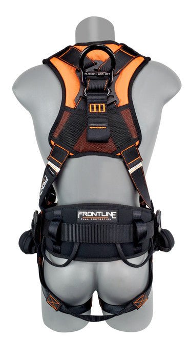 Frontline 110CTB Combat Lite Full Body Harness all Aluminum Hardware and Suspension Trauma Straps XL/2X - Lined Out Frontline 110CTB Combat Lite Full Body Harness all Aluminum Hardware and Suspension Trauma Straps XL/2XWork Safety Harnesses