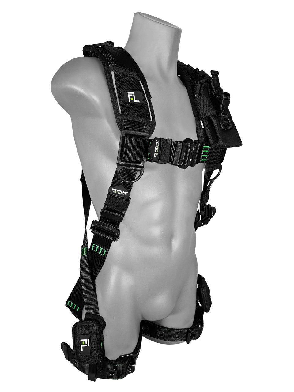 Frontline 250VTB Elite Vest Style Harness with Aluminum Hardware and Suspension Trauma Straps XL/2XL - Lined Out Frontline 250VTB Elite Vest Style Harness with Aluminum Hardware and Suspension Trauma Straps XL/2XLWork Safety Harnesses