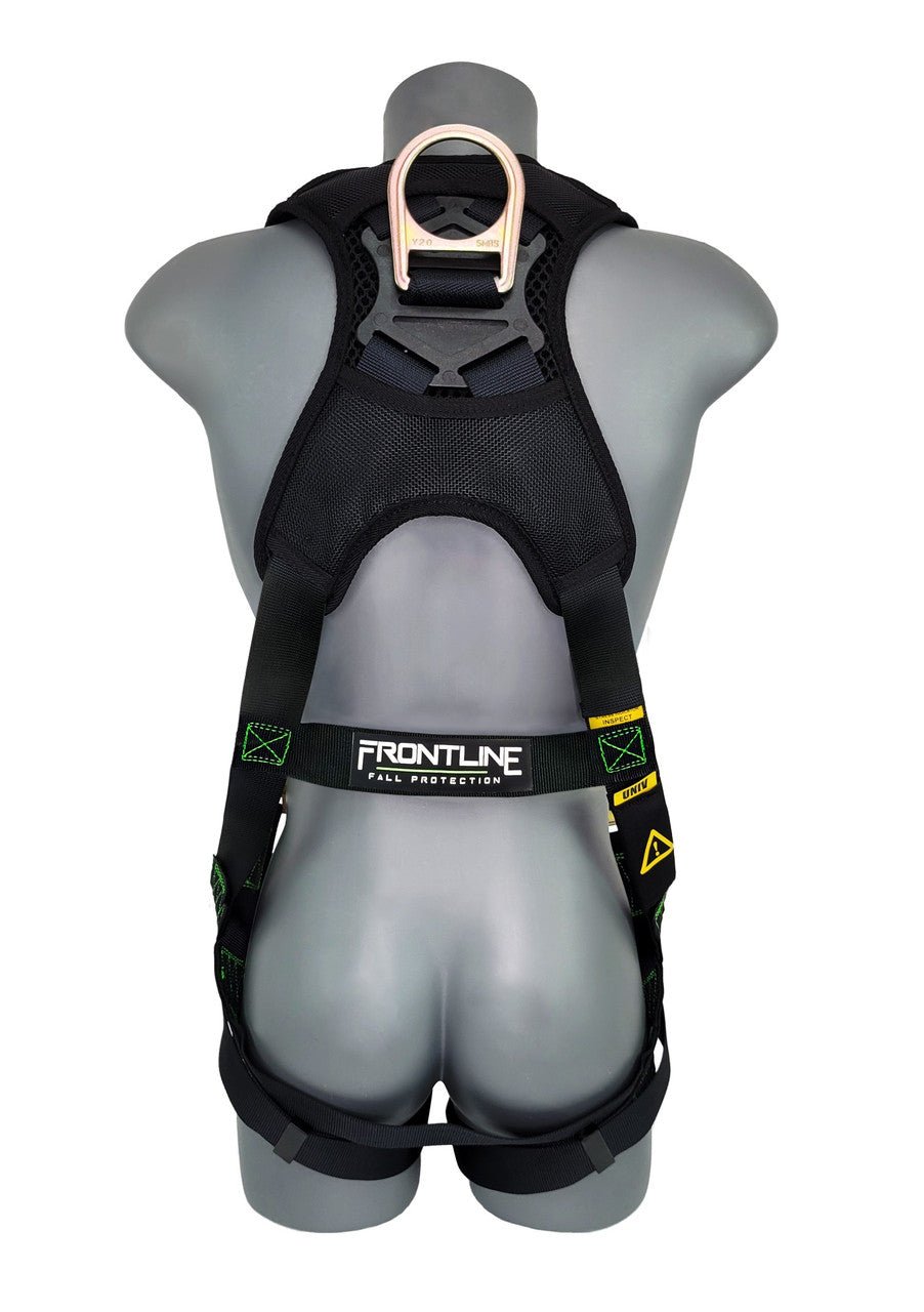 Frontline 310VQC Patriot Vest Style Harness with Airflo and Quick Connect Buckles - Made in USA XL - Lined Out Frontline 310VQC Patriot Vest Style Harness with Airflo and Quick Connect Buckles - Made in USA XLWork Safety Harnesses