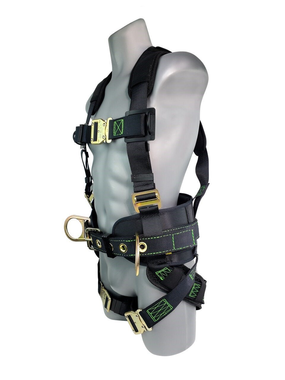 Frontline 350CQC Patriot Construction Harness with Airflo and Quick Connect Buckles - Made in USA Universal - Lined Out Frontline 350CQC Patriot Construction Harness with Airflo and Quick Connect Buckles - Made in USA UniversalWork Safety Harnesses