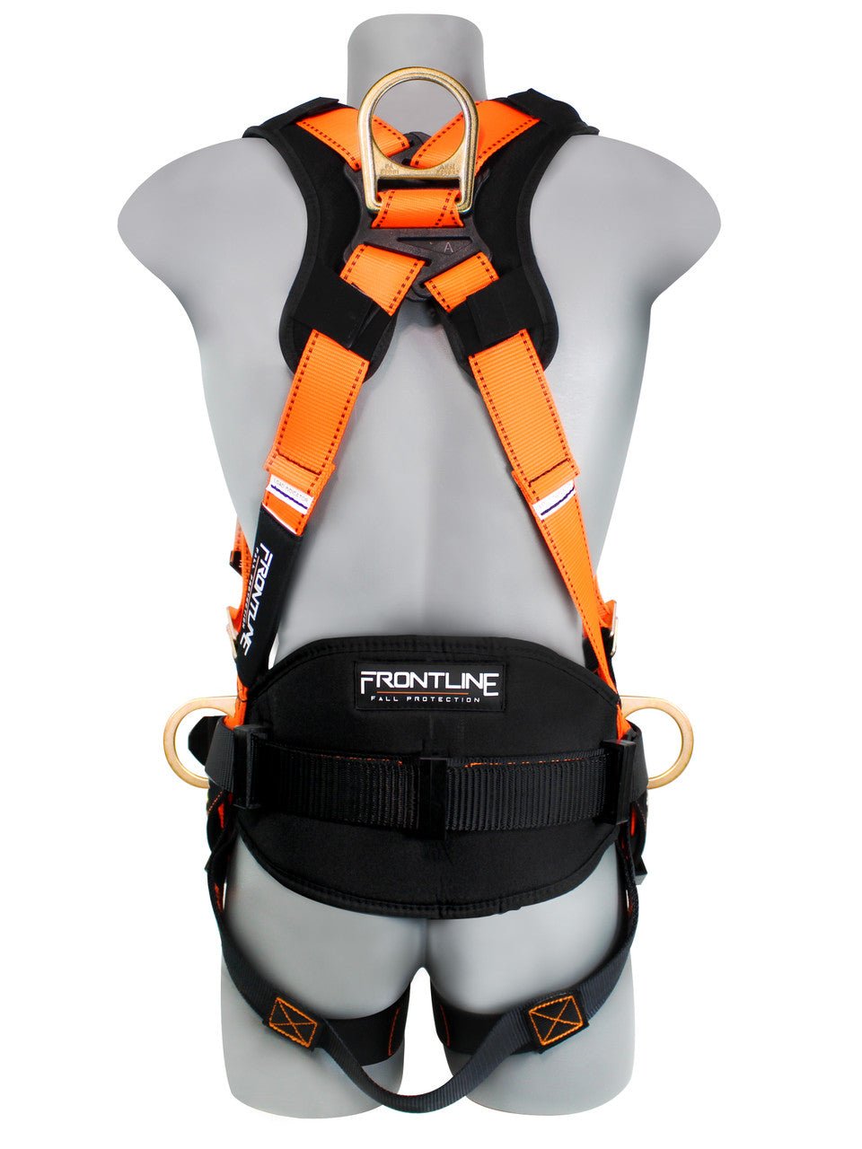 Frontline 50CTB Combat Construction Style Full Body Harness with Tongue Buckle Belt & Legs 3X/4X - Lined Out Frontline 50CTB Combat Construction Style Full Body Harness with Tongue Buckle Belt & Legs 3X/4XWork Safety Harnesses