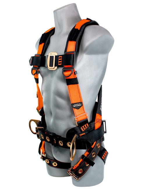Frontline 50CTB Combat Construction Style Full Body Harness with Tongue Buckle Belt & Legs S - Lined Out Frontline 50CTB Combat Construction Style Full Body Harness with Tongue Buckle Belt & Legs SWork Safety Harnesses
