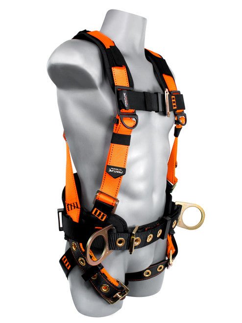 Frontline 50CTB Combat Construction Style Full Body Harness with Tongue Buckle Belt & Legs S - Lined Out Frontline 50CTB Combat Construction Style Full Body Harness with Tongue Buckle Belt & Legs SWork Safety Harnesses