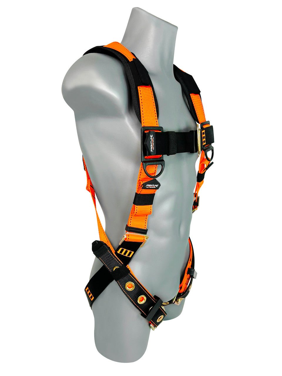 Frontline 50VTB Combat Economy Series Full Body Harness with Tongue Buckle Belt M/L - Lined Out Frontline 50VTB Combat Economy Series Full Body Harness with Tongue Buckle Belt M/LWork Safety Harnesses