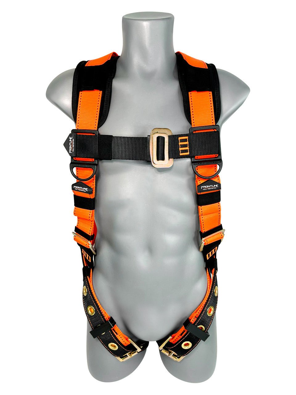 Frontline 50VTB Combat Economy Series Full Body Harness with Tongue Buckle Belt S - Lined Out Frontline 50VTB Combat Economy Series Full Body Harness with Tongue Buckle Belt SWork Safety Harnesses
