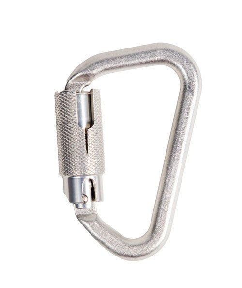 Frontline CAQ117 Aluminum Quarter Turn Locking Carabiner - Lined Out Frontline CAQ117 Aluminum Quarter Turn Locking CarabinerWork Safety Harnesses