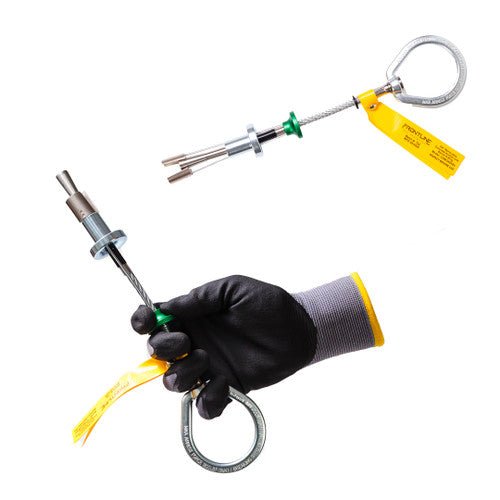 Frontline COB345KSV Reusable 5K Concrete Anchor Bolt with Swiveling D - Ring - Lined Out Frontline COB345KSV Reusable 5K Concrete Anchor Bolt with Swiveling D - RingWork Safety Harnesses
