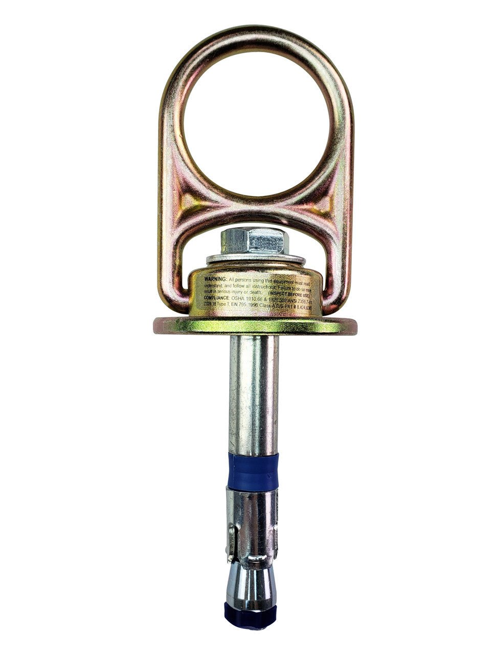 Frontline COM3410K MEGA Swivel 10k Concrete Anchor - Lined Out Frontline COM3410K MEGA Swivel 10k Concrete AnchorWork Safety Harnesses