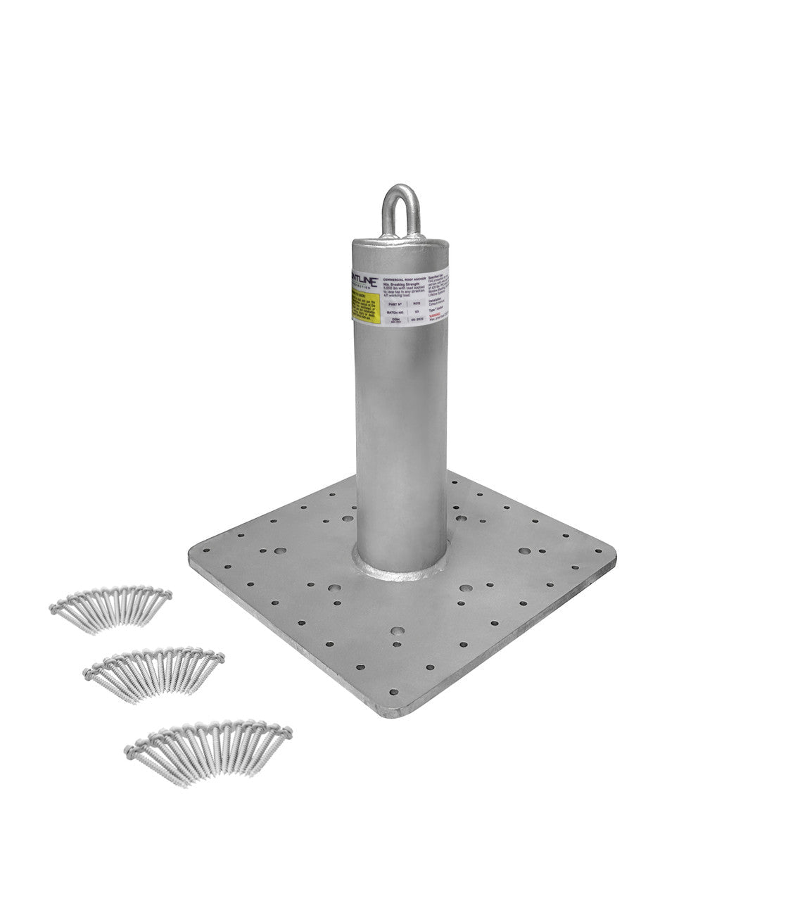 Frontline Commercial Roof Anchor 12" - Lined Out Frontline Commercial Roof Anchor 12"Work Safety Harnesses