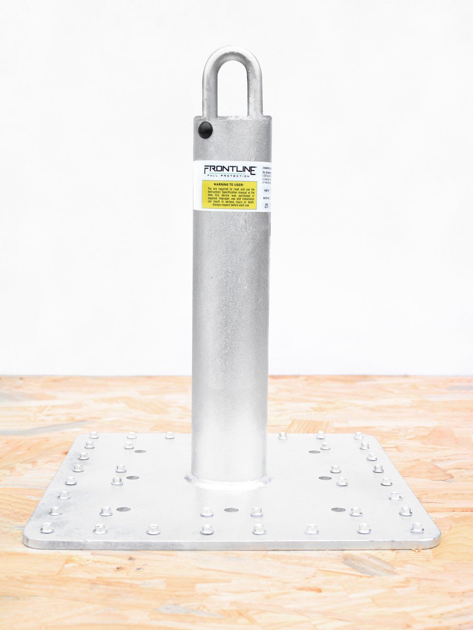 Frontline Commercial Roof Anchor 12" - Lined Out Frontline Commercial Roof Anchor 12"Work Safety Harnesses
