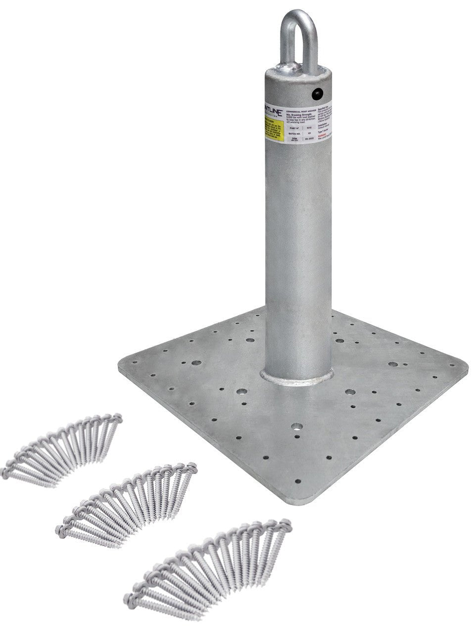 Frontline Commercial Roof Anchor 18" - Lined Out Frontline Commercial Roof Anchor 18"Work Safety Harnesses