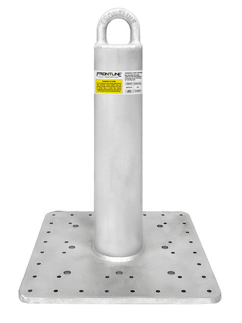 Frontline Commercial Roof Anchor CAL - OSHA Compliant 12" - Lined Out Frontline Commercial Roof Anchor CAL - OSHA Compliant 12"Work Safety Harnesses