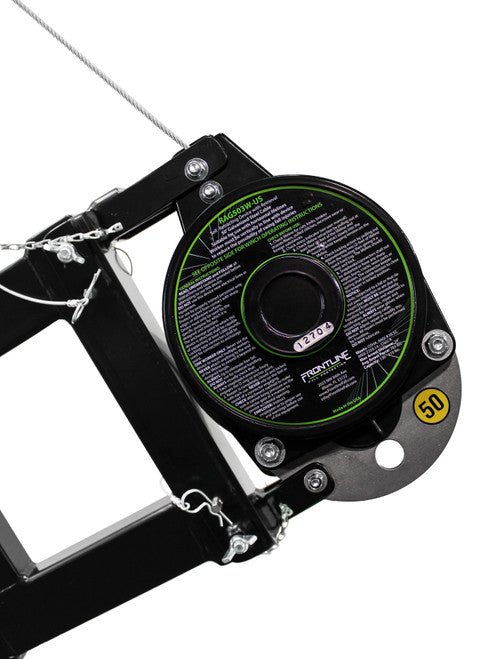 Frontline DAN75RA - US Patriot Confined Space Davit with 50' 3 - Way Retrieval System - Made in USA - Lined Out Frontline DAN75RA - US Patriot Confined Space Davit with 50' 3 - Way Retrieval System - Made in USAWork Safety Harnesses