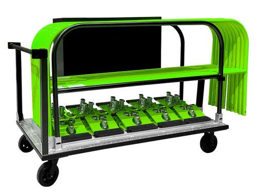 Frontline Guardrail Ergonomic Transportation Cart - Lined Out Frontline Guardrail Ergonomic Transportation CartWork Safety Harnesses