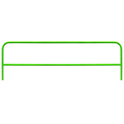 Frontline Guardrail Section for Concrete or Steel Substrates 10' - Lined Out Frontline Guardrail Section for Concrete or Steel Substrates 10'Work Safety Harnesses
