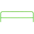 Frontline Guardrail Section for Concrete or Steel Substrates 10' - Lined Out Frontline Guardrail Section for Concrete or Steel Substrates 10'Work Safety Harnesses
