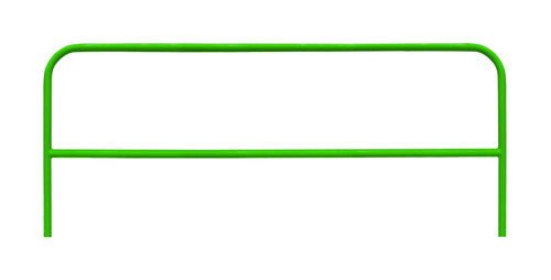 Frontline Guardrail Section for Concrete or Steel Substrates 7.5' - Lined Out Frontline Guardrail Section for Concrete or Steel Substrates 7.5'Work Safety Harnesses