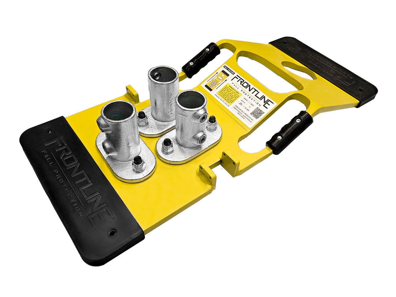 Frontline Guardrail System Non - Penetrating Complete 75' Kit - Lined Out Frontline Guardrail System Non - Penetrating Complete 75' KitWork Safety Harnesses