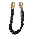 Frontline LES61S - US Patriot 6' Single Leg Elastic Lanyard with Snaphooks - Made in USA - Lined Out Frontline LES61S - US Patriot 6' Single Leg Elastic Lanyard with Snaphooks - Made in USAWork Safety Harnesses