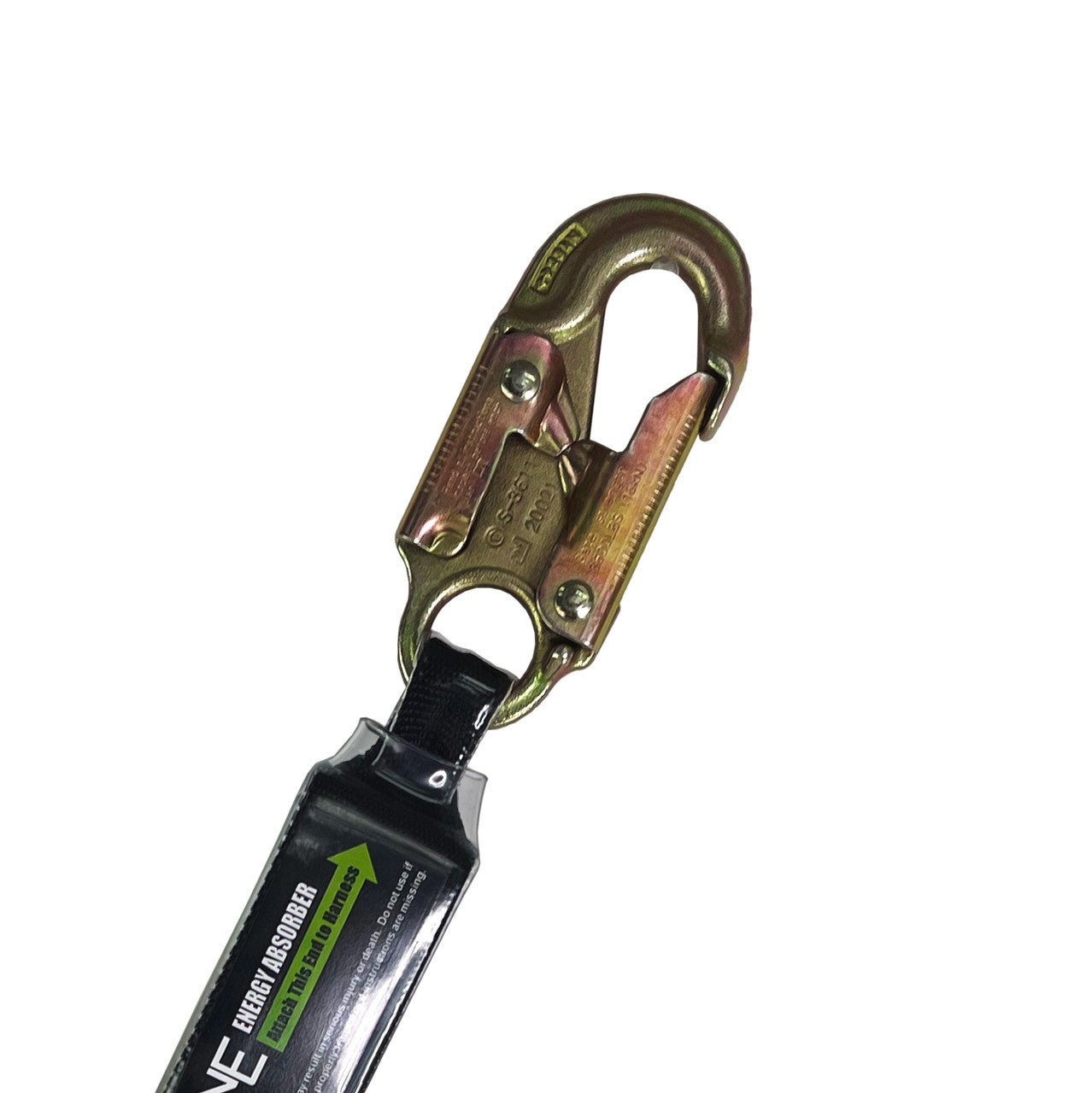 Frontline LES62R - US Patriot 6' Double Leg Elastic Lanyard with Rebar Hook Ends - Made in USA - Lined Out Frontline LES62R - US Patriot 6' Double Leg Elastic Lanyard with Rebar Hook Ends - Made in USAWork Safety Harnesses