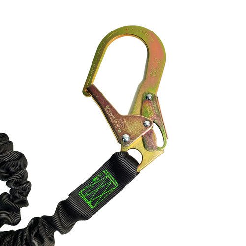 Frontline LES62R - US Patriot 6' Double Leg Elastic Lanyard with Rebar Hook Ends - Made in USA - Lined Out Frontline LES62R - US Patriot 6' Double Leg Elastic Lanyard with Rebar Hook Ends - Made in USAWork Safety Harnesses