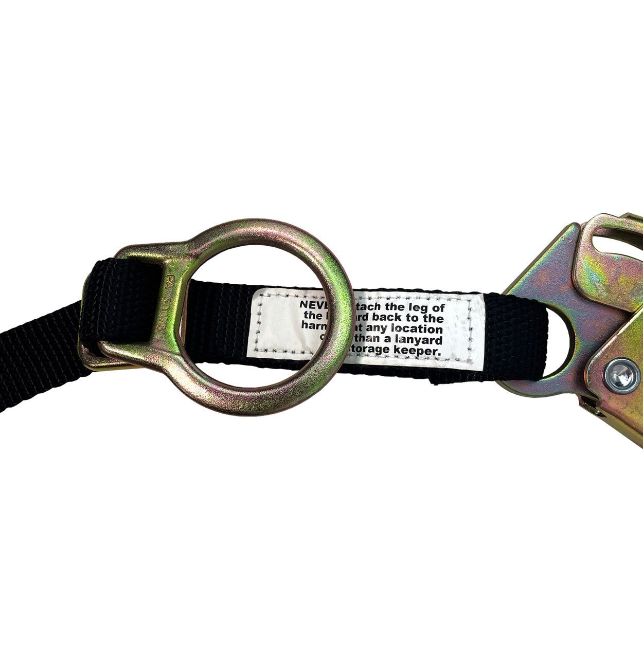 Frontline LPO62RADJ Combat 6' Tie - Back Double Leg Shock Absorbing Lanyard with Rebar Hooks - Lined Out Frontline LPO62RADJ Combat 6' Tie - Back Double Leg Shock Absorbing Lanyard with Rebar HooksWork Safety Harnesses