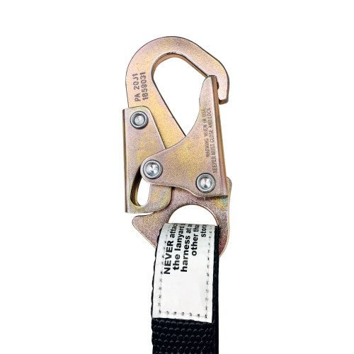 Frontline LPO62SADJ Combat 6' Tie - Back Double Leg Shock Absorbing Lanyard with Snaphooks - Lined Out Frontline LPO62SADJ Combat 6' Tie - Back Double Leg Shock Absorbing Lanyard with SnaphooksWork Safety Harnesses