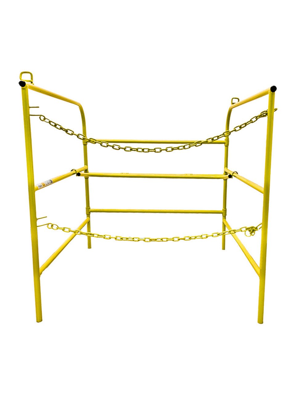 Frontline Manhole Guardrail 42" x 42" Yellow - Lined Out Frontline Manhole Guardrail 42" x 42" YellowGuardrails