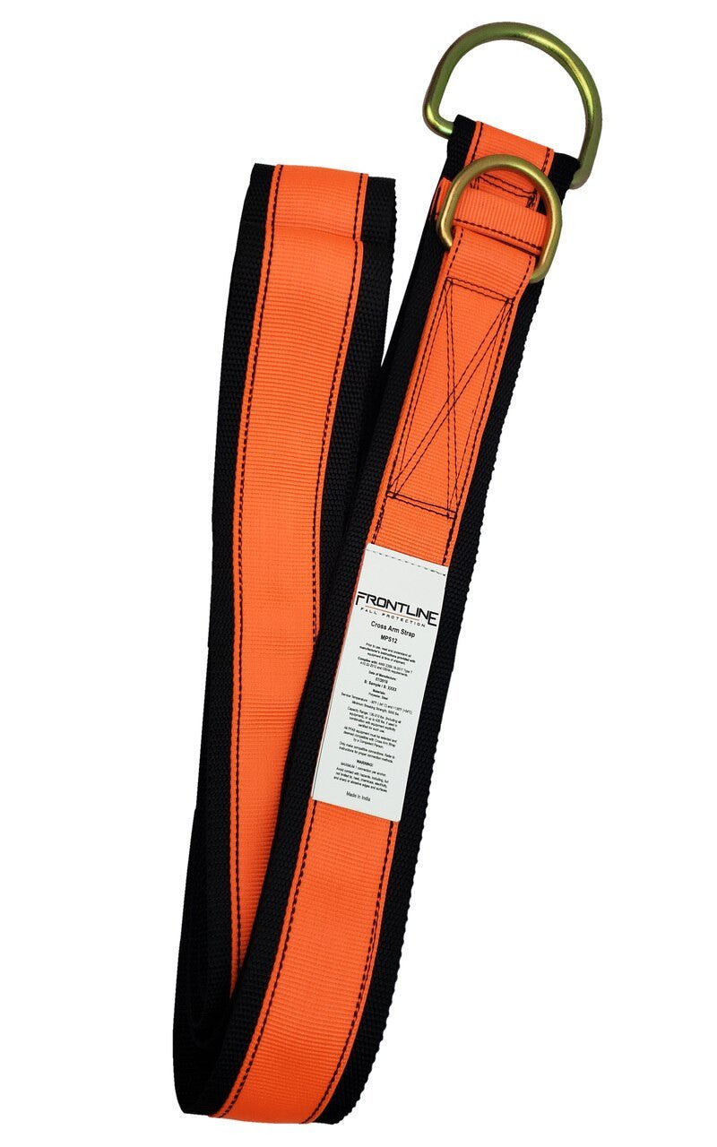 Frontline MPS Cross Arm Strap with Reinforced Webbing 4' - Lined Out Frontline MPS Cross Arm Strap with Reinforced Webbing 4'Work Safety Harnesses