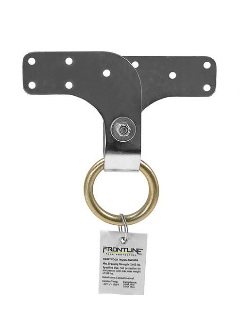 Frontline ROWT18 Roof Wood Truss Anchor - Lined Out Frontline ROWT18 Roof Wood Truss AnchorWork Safety Harnesses