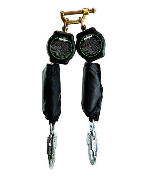 Frontline RPA062S Aramid Twin Fiber Web Single Leg 6' SRL with Steel Snap Hook Ends - Lined Out Frontline RPA062S Aramid Twin Fiber Web Single Leg 6' SRL with Steel Snap Hook EndsWork Safety Harnesses