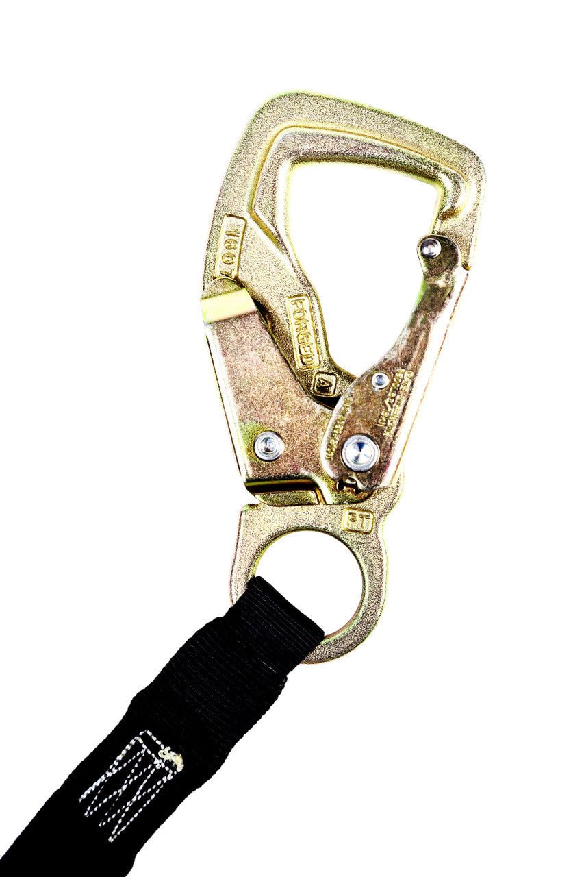 Frontline RPA092TB Tie Back Twin Leg Web 9' SRL with Tie Back Hook Ends - Lined Out Frontline RPA092TB Tie Back Twin Leg Web 9' SRL with Tie Back Hook EndsWork Safety Harnesses