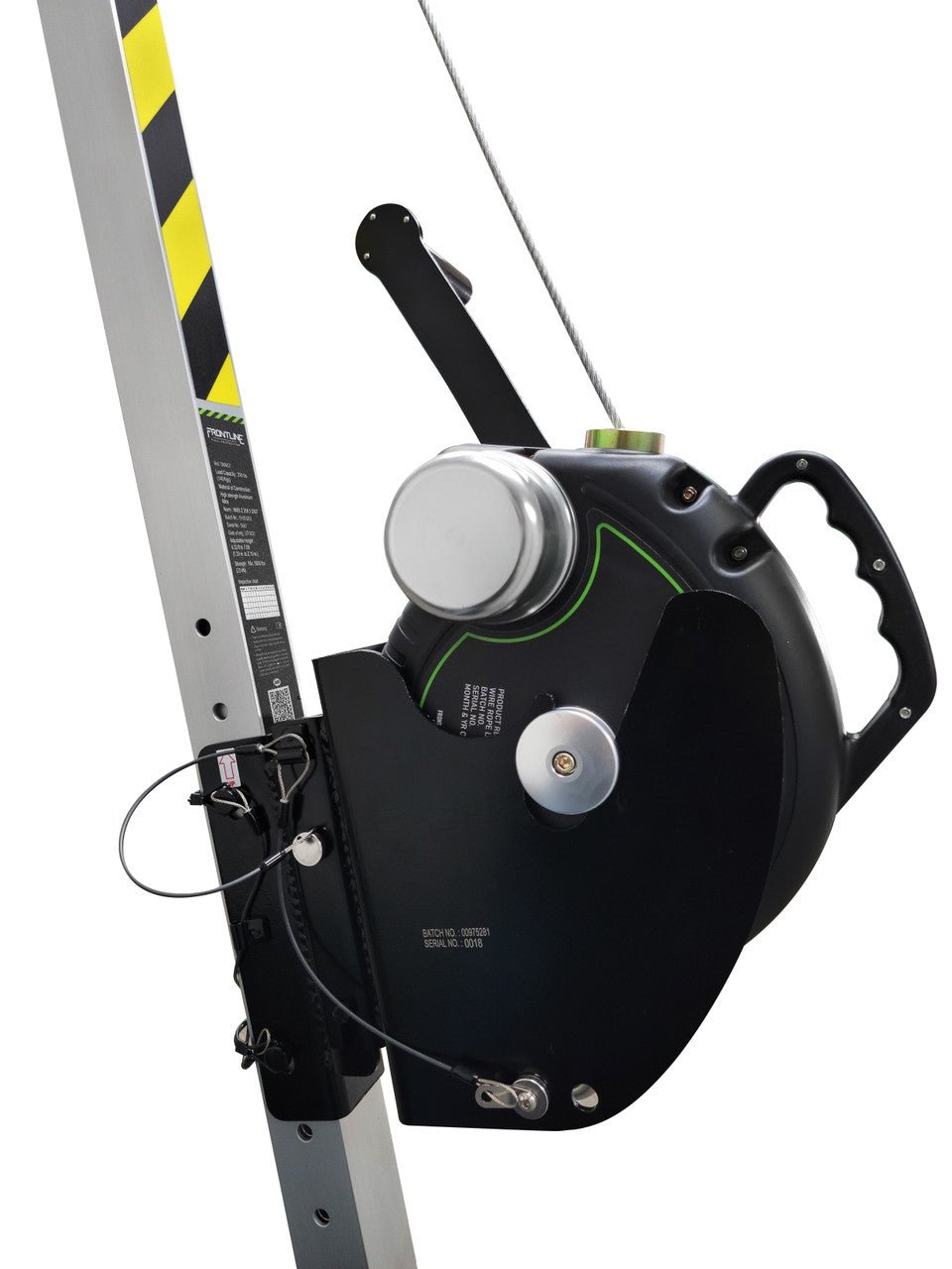Frontline RPG603W MEGApod 60' 3 - Way Self Retractable Lifeline with Retrieval System - Lined Out Frontline RPG603W MEGApod 60' 3 - Way Self Retractable Lifeline with Retrieval SystemWork Safety Harnesses