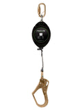 Frontline RPW20R Web Single Leg 20' SRL with Steel Rebar Hook End - Lined Out Frontline RPW20R Web Single Leg 20' SRL with Steel Rebar Hook EndWork Safety Harnesses
