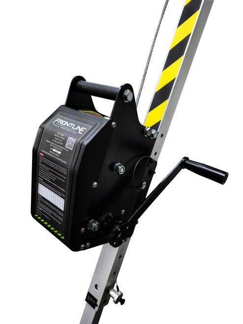 Frontline RUW60 MEGApod 60' Confined Space Winch with Galvanized Steel Cable - Lined Out Frontline RUW60 MEGApod 60' Confined Space Winch with Galvanized Steel CableWork Safety Harnesses
