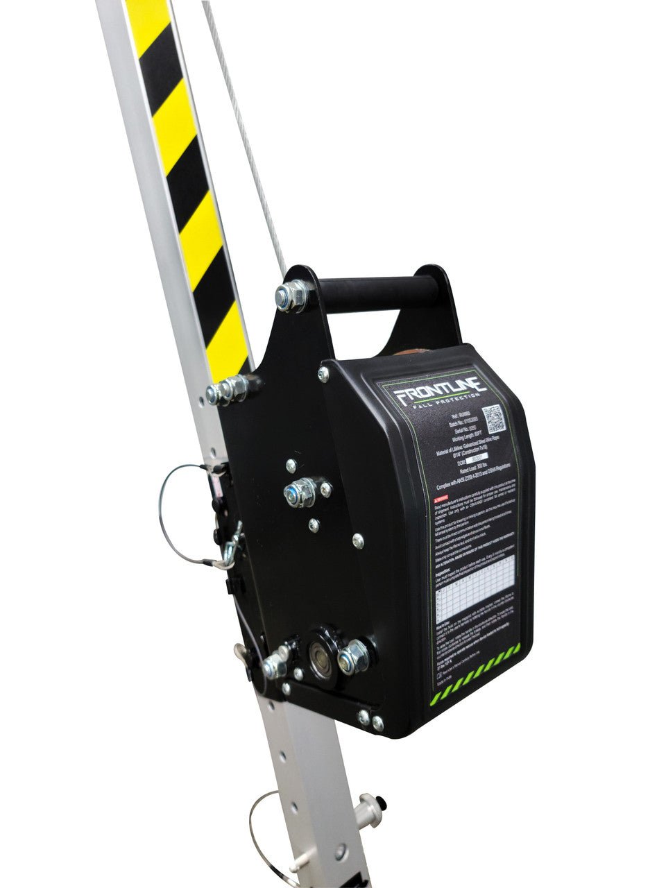 Frontline RUW60 MEGApod 60' Confined Space Winch with Galvanized Steel Cable - Lined Out Frontline RUW60 MEGApod 60' Confined Space Winch with Galvanized Steel CableWork Safety Harnesses