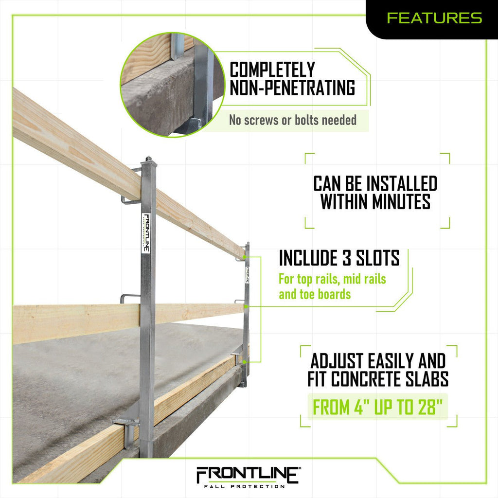 Frontline Slab Grabber System for Concrete Substrates (Ea) - Lined Out Frontline Slab Grabber System for Concrete Substrates (Ea)Work Safety Harnesses