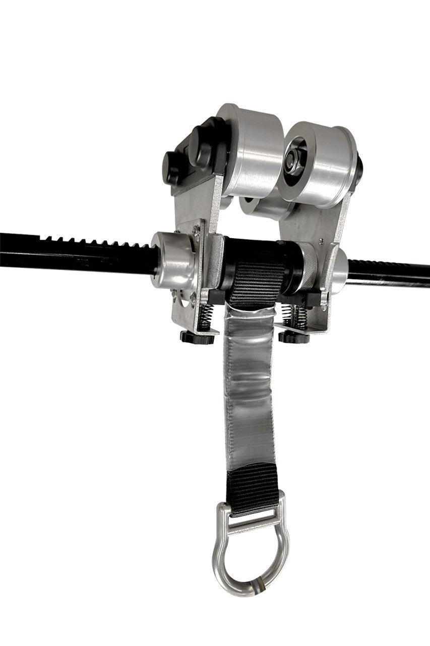 Frontline ST10HTK Aluminum Beam Trolley Anchor for 3" - 10" Wide I - Beams - Lined Out Frontline ST10HTK Aluminum Beam Trolley Anchor for 3" - 10" Wide I - BeamsWork Safety Harnesses