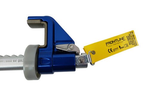 Frontline ST14AH Aluminum Bantam Beamer Anchor for 3.5?? - 14?? Wide I - Beams - Lined Out Frontline ST14AH Aluminum Bantam Beamer Anchor for 3.5?? - 14?? Wide I - BeamsWork Safety Harnesses