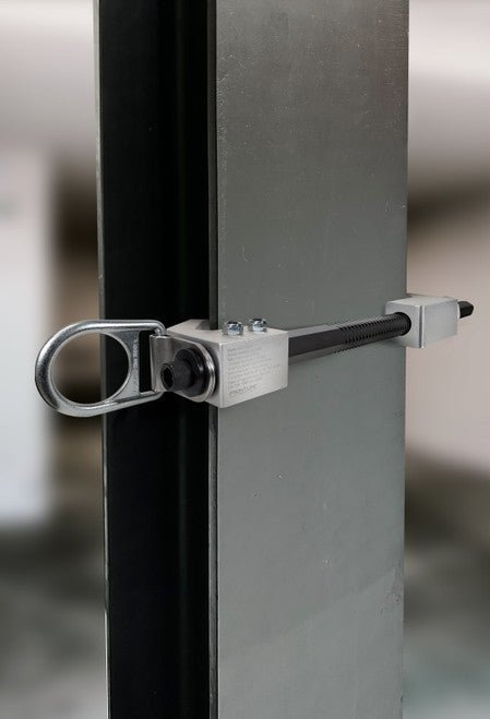 Frontline ST18AV Aluminum I - Beam Fixed Anchor - Lined Out Frontline ST18AV Aluminum I - Beam Fixed AnchorWork Safety Harnesses