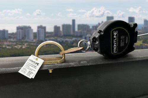 Frontline STB01 Steel Bolt Threaded Anchor - Lined Out Frontline STB01 Steel Bolt Threaded AnchorWork Safety Harnesses