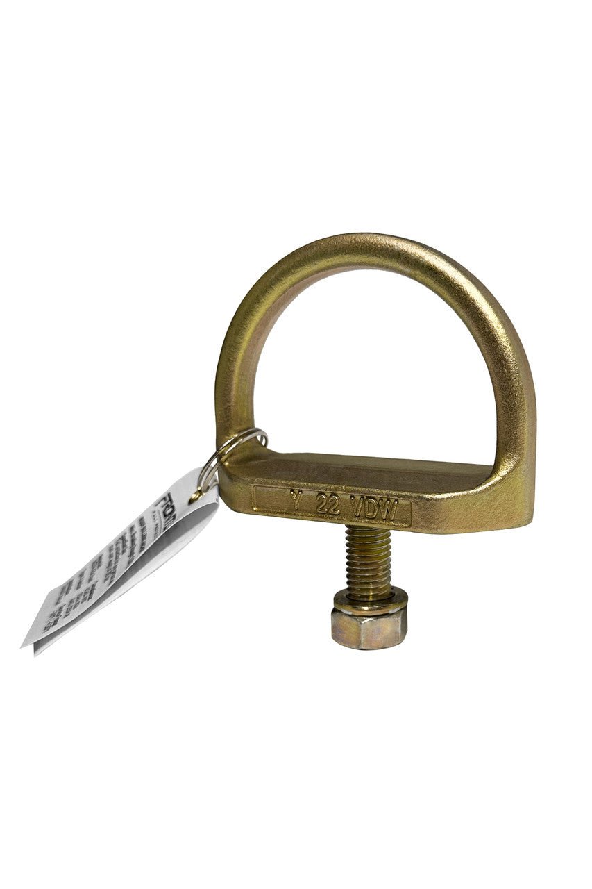 Frontline STB01 Steel Bolt Threaded Anchor - Lined Out Frontline STB01 Steel Bolt Threaded AnchorWork Safety Harnesses