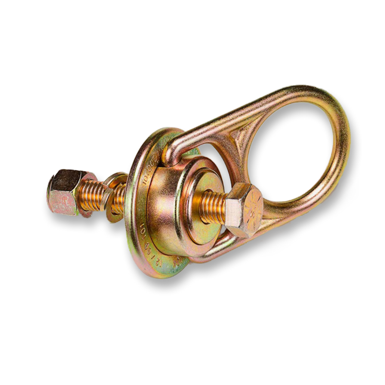 Frontline STM10K - SA 10K Steel Yellow Zinc Plated Anchor Swivel 5/8" (Swivel Only) - Lined Out Frontline STM10K - SA 10K Steel Yellow Zinc Plated Anchor Swivel 5/8" (Swivel Only)Work Safety Harnesses